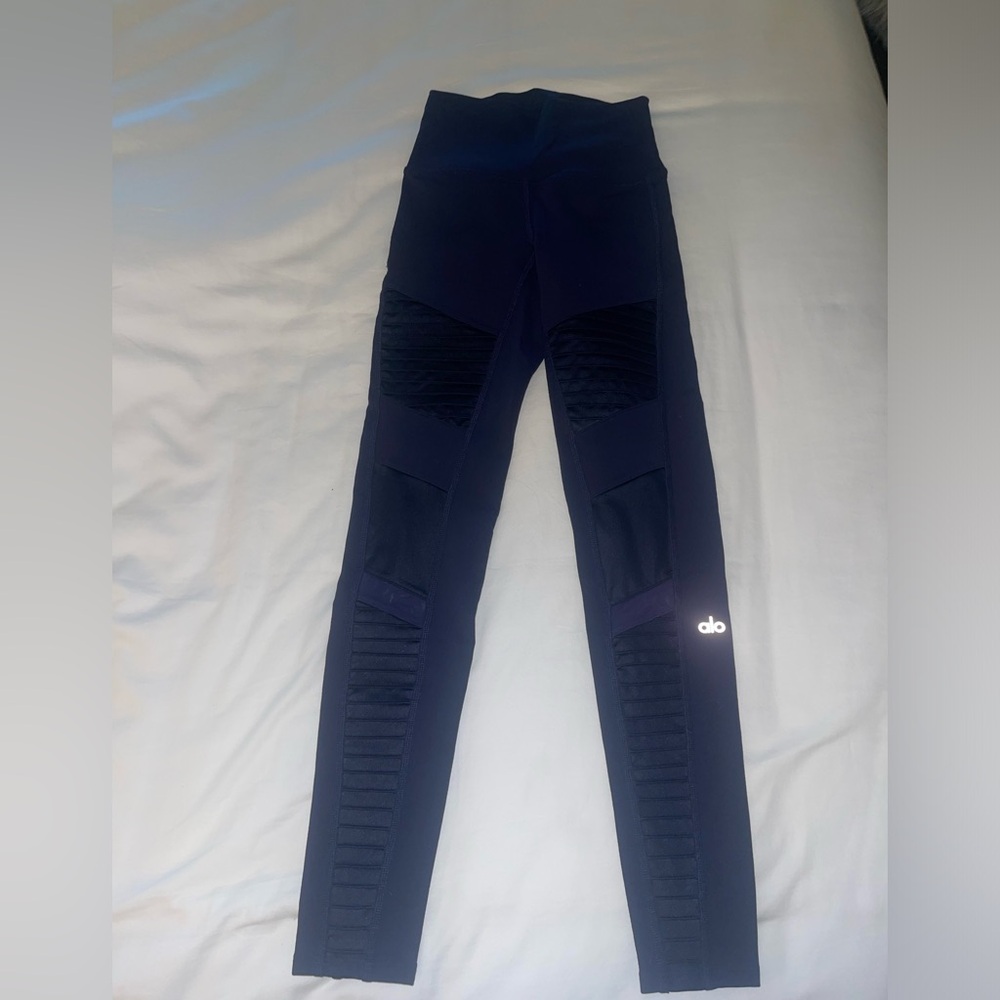 Alo High Rise Moto Leggings